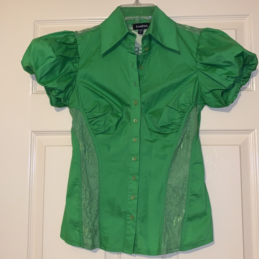 Bebe puff sleeve